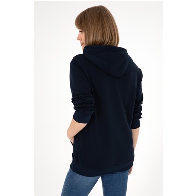 Erkek Lacivert Basic Sweatshirt