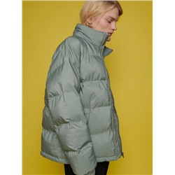 Steppjacke mit Stehkragen