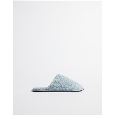 Slippers, Men, Blue