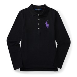 BIG PONY STRETCH MESH POLO