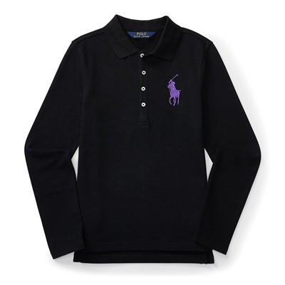 BIG PONY STRETCH MESH POLO