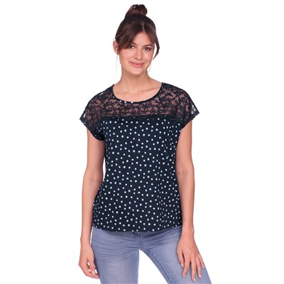 Damen T-Shirt mit Spitze