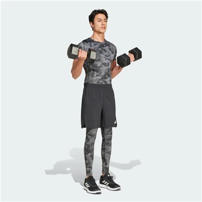 Techfit Training Allover Print Tee