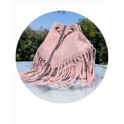 Итальянская сумка из натуральной кожи AB.Z · Pelle · Bary flecas (440) Rosa