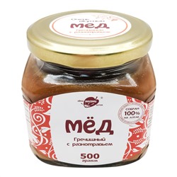 ОБРАЗ ЖИЗНИ Мед Алтайский Гречишный настоящий 500г