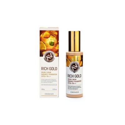 Premium Rich Gold Double Wear Radiance Foundation SPF50+ PA+++ #13, Омолаживающий тональный крем с золотом