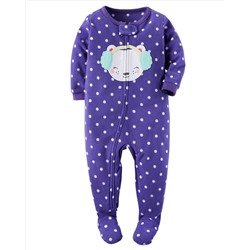 1-Piece Fleece PJs