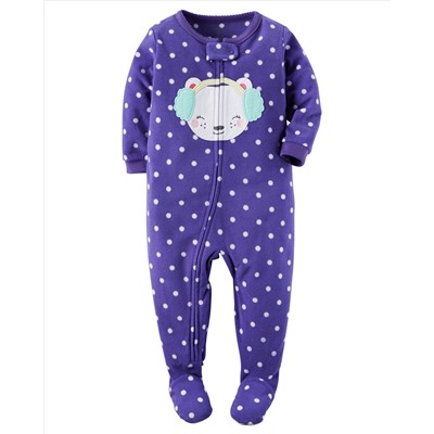 1-Piece Fleece PJs