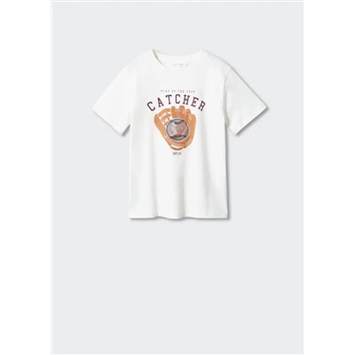 Camiseta estampada algodón -  Niño | MANGO OUTLET España