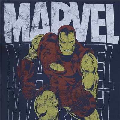 IRON MAN MARVEL Repeat Herren T-Shirt FBMTS551NVY
