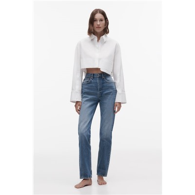 JEANS TRF COMFORT MOM FIT TIRO ALTO
