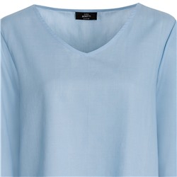 Damen Bluse mit V-Ausschnitt