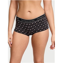 Logo Cotton Boyshort Panty
