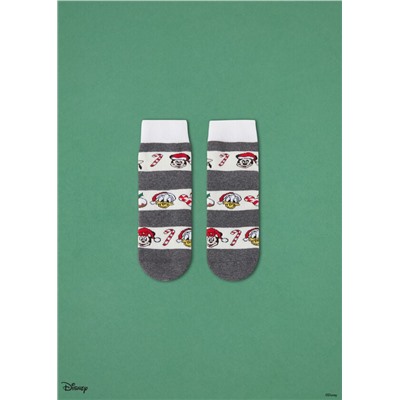 Stoppersocken mit weihnachtlichem Disney-Motiv für Kinder