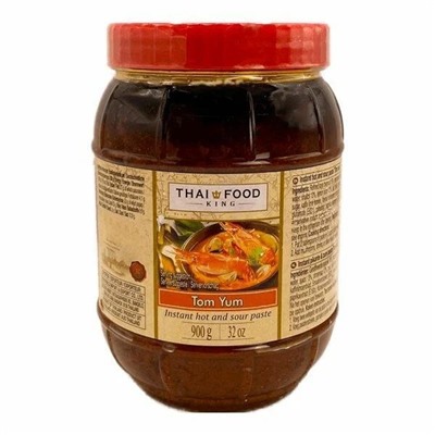 THAI FOOD KING Hot and sour Tom Yum paste Паста Том Ям кисло-острая 900г
