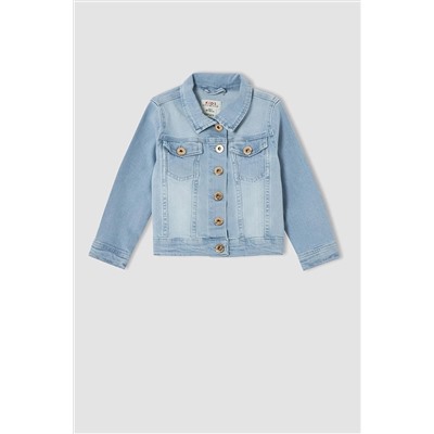 Defacto Kız Çocuk Jean Ceket T3202A621SP
