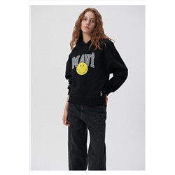 MaviX Smiley Originals Siyah Sweatshirt 1s10038-900
