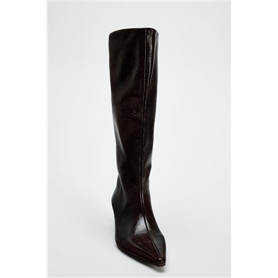 KITTEN HEEL BOOTS