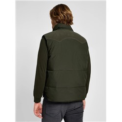 Premium Men's Reversible Western Puffer Ves