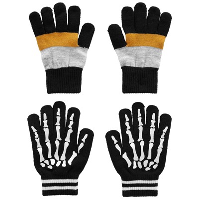 2-Pack Dinosaur Gripper Gloves