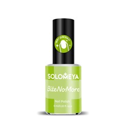 [SOLOMEYA] Лак для ногтей ГОРЬКИЙ от привычки грызть ногти Nail Polish Bite No More, 6 мл