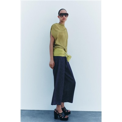 ASYMMETRIC RUSTIC TOP