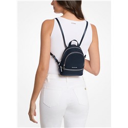 Michael Kors Outlet Rhea Extra-Small Pebbled Leather Backpack