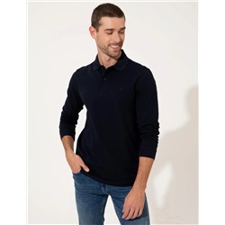 Lacivert Slim Fit Sweatshirt