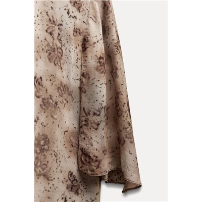 ZW COLLECTION FLOWING CAPE BLOUSE