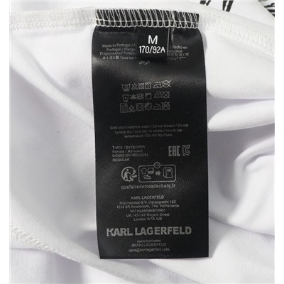 Повседневная хлопковая футболка KARL LAGERFEL*D ОРИГИНАЛ!
