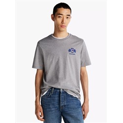Embroidered Flag Crest T-Shirt