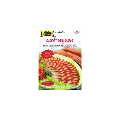 Готовая приправа с паприкой Roast Red Pork  для жареной свинины от Lobo 100 гр / Lobo Roast Red Pork Seasoning Mix 100g
