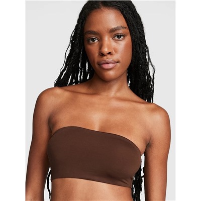 PINK BRALETTES & BRA TOPS BASE STRETCH BANDEAU BRA
