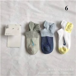 Классные короткие носки Nik*e 👟  Комплект из 3 пар