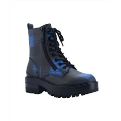 GUESS Women's Fearne Lug Sole Lace Up Bootie
