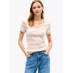 V-Neck Stripe Favorite T-Shirt