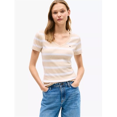 V-Neck Stripe Favorite T-Shirt