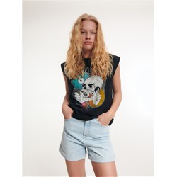 T-Shirt im Regular-Fit mit Druck