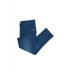 Erkek Çocuk Mavi Jean Pantolon