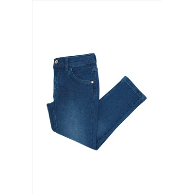 Erkek Çocuk Mavi Jean Pantolon
