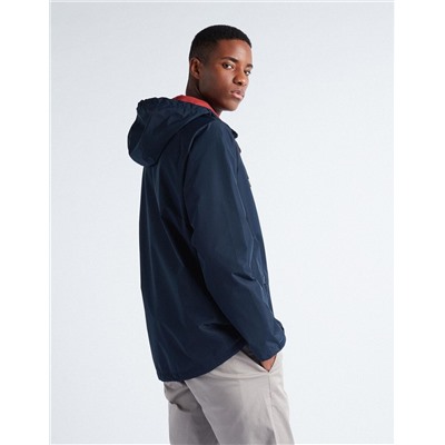 Hooded Nautical Parka, Men, Dark Blue