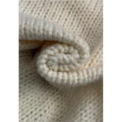 Вязаный женский кардиган с красивой вышивкой   LOEW*E