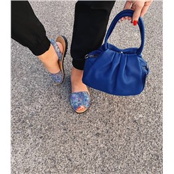 AB.Zapatos · 320-8 · estampado azul+PELLE · LUX