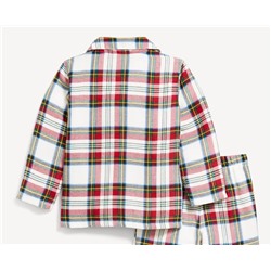 Unisex Printed Pajama Set for Toddler & Baby