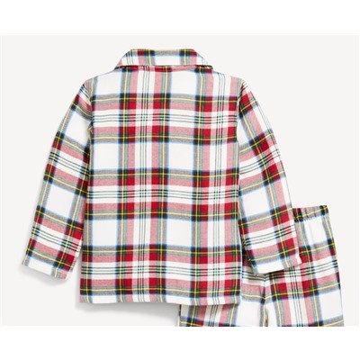 Unisex Printed Pajama Set for Toddler & Baby