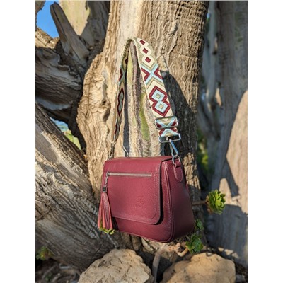 Pelle Ab.Zapatos VIGA (1170) Burdeos+CINTURON BOLSOS (150)-6 (13) АКЦИЯ