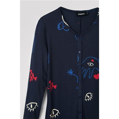 Mono pijama estampado
