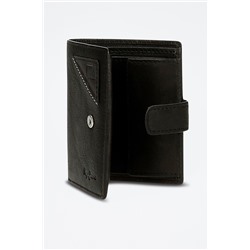 Cartera de piel Striking Negro