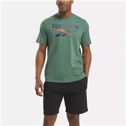 Men's Reebok Identity Big Stacked Logo T-Shirt