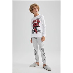 Defacto Erkek Çocuk Marvel Comics Uzun Kollu Pijama Takımı A6728A823AU